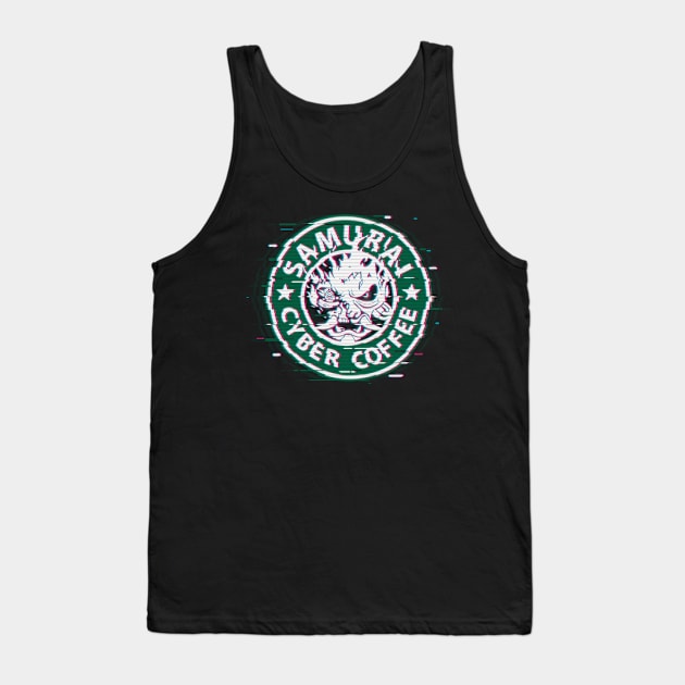 Samurai Coffee Tank Top by Getsousa